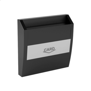 EFAPEL - TAPA INTERRUPTOR TARJETA NEGRO