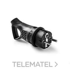 FAMATEL - CLAVIJA TT 16A-250V GOMA NEGRO