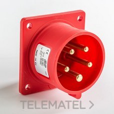 IDE - CLAVIJA EMP.IP44 3P+N+T 380V 16A 6h RJ.