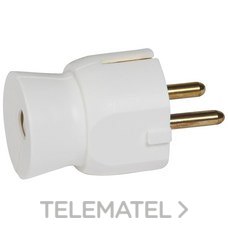 LEGRAND - CLAVIJA 2P+T S/RECTA BL.