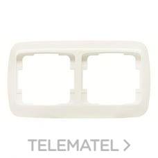 NIESSEN - MARCO 2 ELEM.HORIZ.S.ARCO BLANCO ALPINO