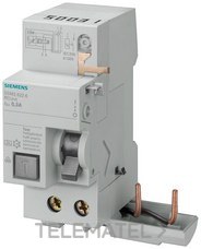 SIEMENS - BLOQUE DIF. 63A 30mA 2P CLASE AC P/5SL4