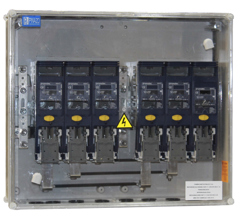 PINAZO - CAJA GRAL. PROT.11-250A-250A/BUC IB