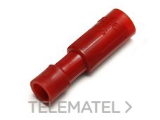 CEMBRE - TERMINAL CILÍNDRICO PREAISLADO 0,25-1,5mm² D4mm ROJO
