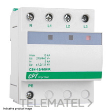 CIRPROTEC - PROT.TETR.tipo-2 15kA 400V URBANO TRIF