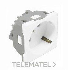 EFAPEL - BASE SCHUKO 2 MOD Q-45 ROJO - Imagen 2