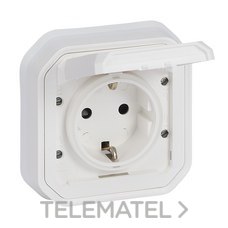 LEGRAND - BASE MONOBL.EMP.PLEXO IP55,16A,2P+T BL