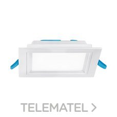 PRILUX - DOWNLIGHT KENTAU CUAD. 6W 3000K 587lm BL.