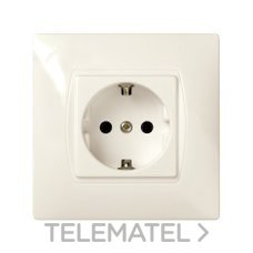 SIMON - BASE SCHUKO PLACA INCORP.S.27 BL.MARFIL