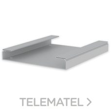 UNEX - BANDEJA 66 LISA PVC-M1 U23X 60x400 GRIS