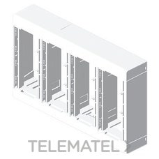 UNEX - CAJA MODULAR BL.NIEVE 8 MOD.PVC