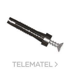 UNEX - TACO P/CANAL U63X d. 4mm POLIAMIDA 6