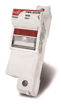 DF - BASE PORTAFUSIBLE PMX 1P 22x58 S/IND.