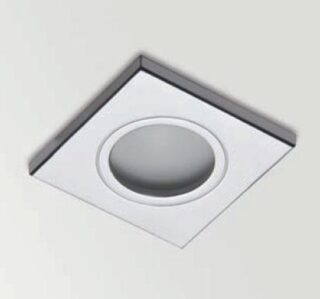 ARKOSLIGHT - ARO FIJO CUADRADO IP65 CROMO