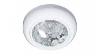 IRELUZ - DOWNLIGHT SUP.2X26W ZAMAK BLANCO S/L.