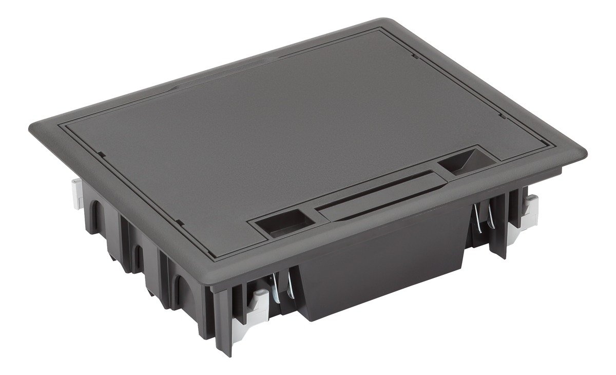 EFAPEL - CAJA DE SUELO CON 8 MÓDULOS GRIS