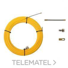 ANGUILA - PASACABLES FIBRA AUTOENERG.6mm 50m AM.