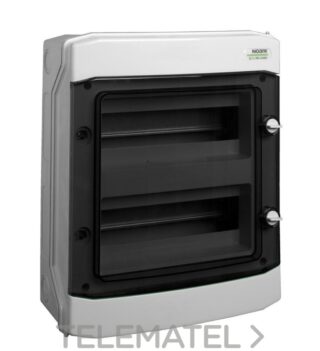 CHINT - CAJA ESTANCA IP65 24M (2x12) PTA.TRANS.