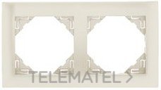 EFAPEL - MARCO DOBLE AQUARELLA PERLA