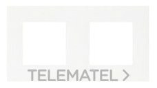 EFAPEL - MARCO DOBLE QUADRO 45 NEGRO