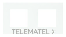 EFAPEL - MARCO DOBLE QUADRO 45 BLANCO MATE