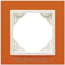 EFAPEL - MARCO SIMPLE ANIMATO NARANJA/HIELO