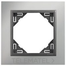 EFAPEL - MARCO SIMPLE METALLO CROMO/GRIS