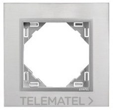 EFAPEL - MARCO SIMPLE METALLO INOX/ALUMINIO