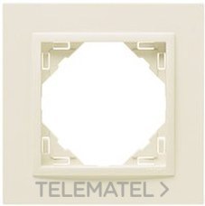 EFAPEL - MARCO SIMPLE LOGUS NEGRO/ALUMINIO