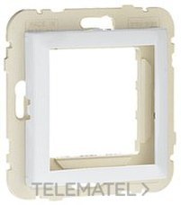 EFAPEL - TAPA CENTRAL UNIVERSAL Q45 LOGUS ALUMINIO