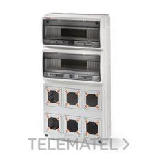 FAMATEL - CAJA 685x330x150 32 ELEM. 6 MOD. IP65 - Imagen 2