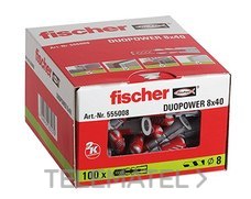FISCHER - TACO DUOPOWER 8x40(100u)