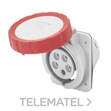 GEWISS - BASE FIJA EMP. 10º HP IP67 3P+N+T 16A 400V 6H