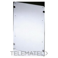 GEWISS - PLACA FONDO CHAPA ZINC 460x380mm