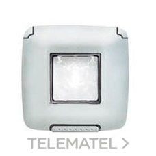 GEWISS - PLACA ESTANCA GRIS RAL7035 ECO60