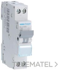 HAGER - MAGNETOT. 1P+N 40A C 6kA 1M