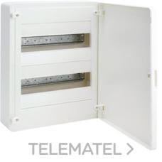 HAGER - CAJA SUPERF. 24M C/PTA.