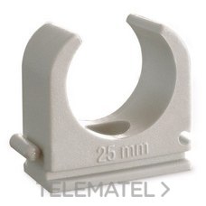 LAPAFIL - ABRAZADERA PINZA NYLON GRIS d.40mm - Imagen 2