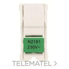 NIESSEN - LAMP.LED P/MEC.C/VISOR INT.PULS.VD ZENIT