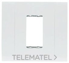 NIESSEN - PLACA S/TORN.1MOD.NVA.STYLO BL.ALP.