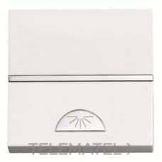 NIESSEN - PULSADOR C/SIMBOLO LUZ 2M ZENIT BL