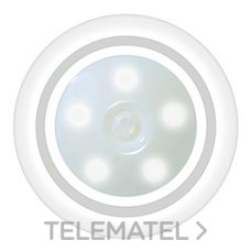 ORBIS - LUMINARIA LED DET.MOV.TECHO/PARED 3AAA