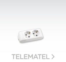 PANASONIC VIKO - REGLETA 2 SCHUKO SIN CABLE