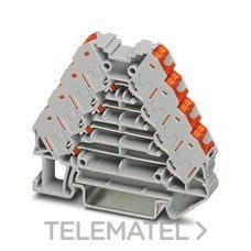 PHOENIX CONTACT - REPARTIDOR MANIOBRA 10A PUSH-IN PTRV 4/RD