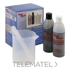 RAYTECH - KIT RUBBER GEL 2 BOTELLAS 250g