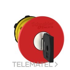 SCHNEIDER ELECTRIC - CABEZA PULSADOR SETA d.40 DESENCLAV. ROJA