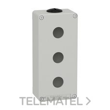 SCHNEIDER ELECTRIC - CAJA METÁLICA 3 TALADROS 80x175