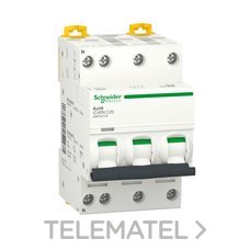 SCHNEIDER ELECTRIC - AUT. IC40N 3+N C 20A (3MOD)