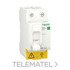 SCHNEIDER ELECTRIC - DIFEREN. RESI9 2P 40A 30mA AC MTA. BLANCA