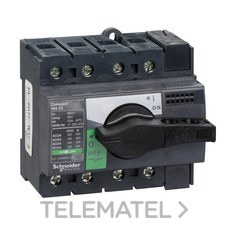 SCHNEIDER ELECTRIC - INT.MANUAL INS 63A 4P EMP.NEGRA